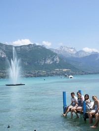 Annecy Sprachschüler französisch