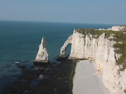 Kreidefelsen Étretat in der Normandie