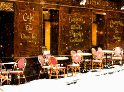 Paris im Winter